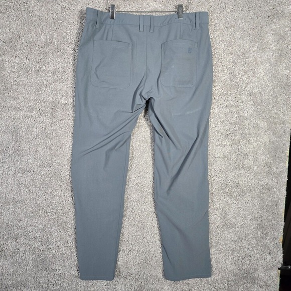 FootJoy Men Performance Pants 36x32 (Fits 36x30) Stretch Golf Travel Activewear - Picture 4 of 14